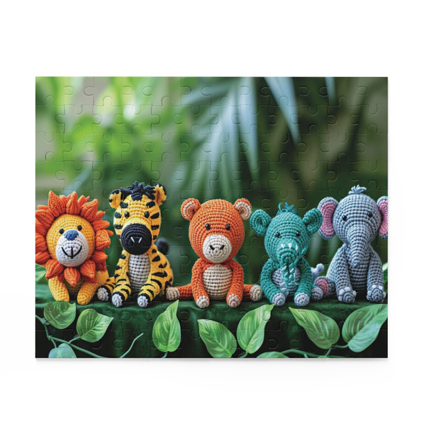 Tropical Tapestry Delight Jigsaw Puzzle