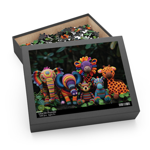 Wild Tapestry Delight Jigsaw Puzzle