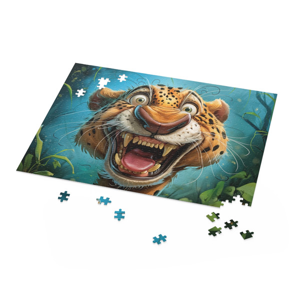 WhimsiWild Leopardscape Puzzle