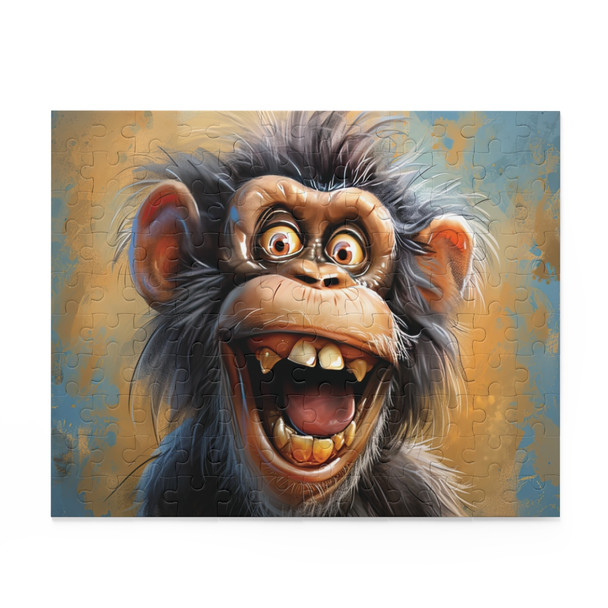 Hilarious ChimpExpressions Jigsaw: LaughOutLoud Caricature Puzzle