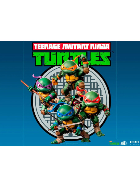 Iron Studios Teenage Mutant Ninja Turtles Donatello MiniCo Vinyl Figure