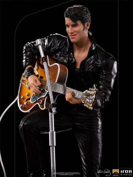 Iron Studios Elvis Presley Comeback Special 1/10 Deluxe Art Scale Statue