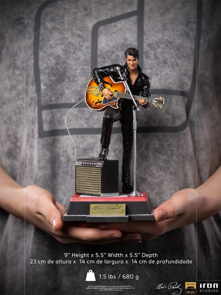 Iron Studios Elvis Presley Comeback Special 1/10 Deluxe Art Scale Statue