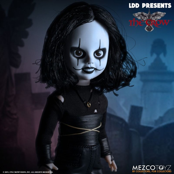 [PRE-ORDER] Mezco Toyz LDD Presents The Crow 10-Inch Doll