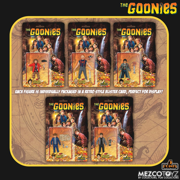 [PRE-ORDER] Mezco Toyz 5 Points The Goonies Figure Set