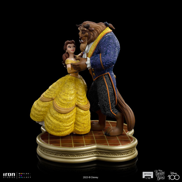 Iron Studios Disney 100 Beauty and the Beast Limited Edition Art Scale 1/10 Statue