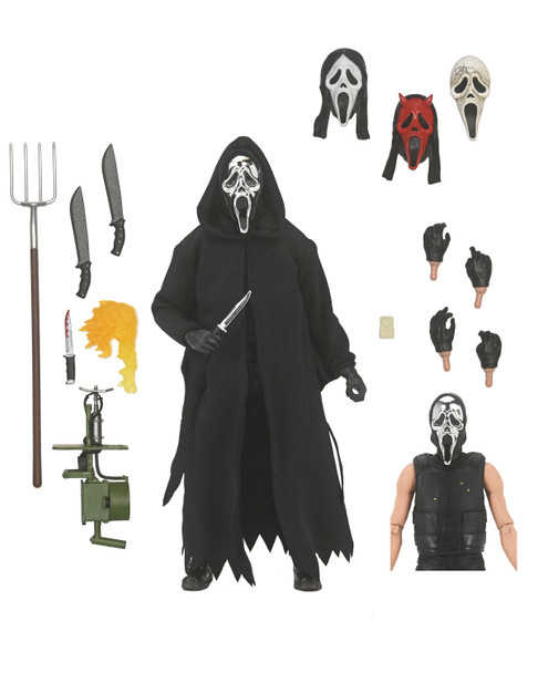 [PRE-ORDER] Ultimate Ghost Face Inferno 7-Inch Scale Action Figure