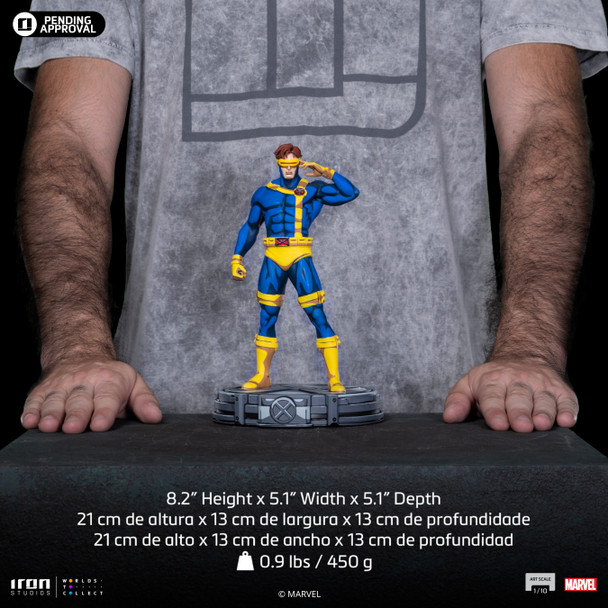 [PRE-ORDER] Iron Studios X-Men 97 Cyclops Limited Edition Art Scale 1/10 Statue