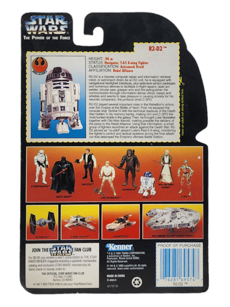 Kenner Star Wars POTF R2-D2 Action Figure