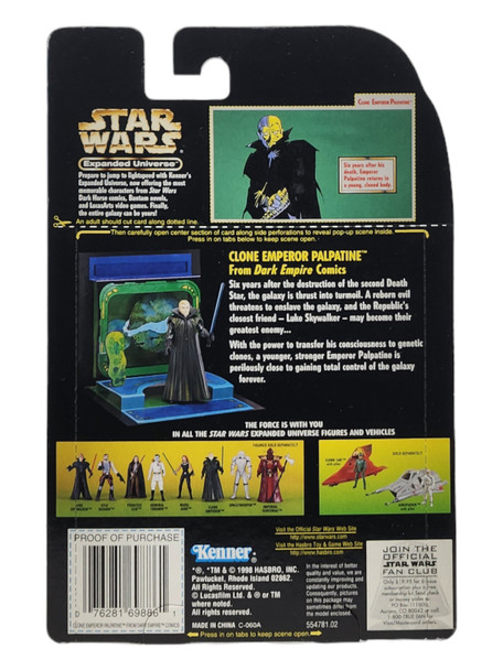 Kenner Star Wars Expanded Universe Clone Emperor Palpatine Action Figure