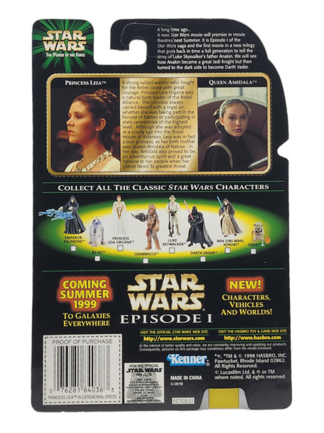 Hasbro Star Wars POTF Princess Leia Action Figure