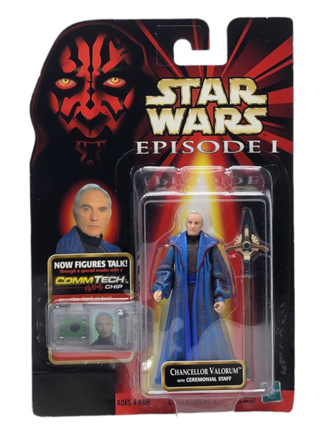 Hasbro Star Wars Episode 1 Chancellor Valorum Action Figure