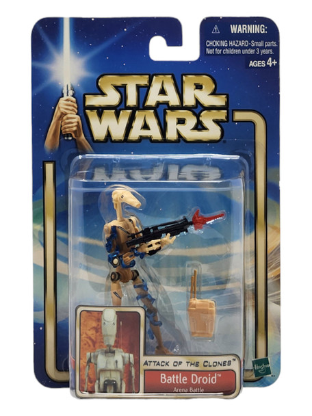 Hasbro Star Wars Attack Of The Clones Battle Droid Action Figure