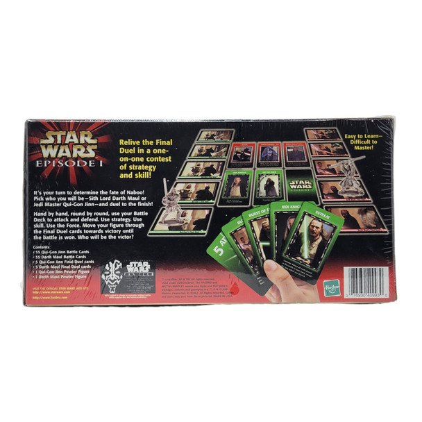 Hasbro Star Wars Episode 1 Clash Of The Lightsabers Card Game