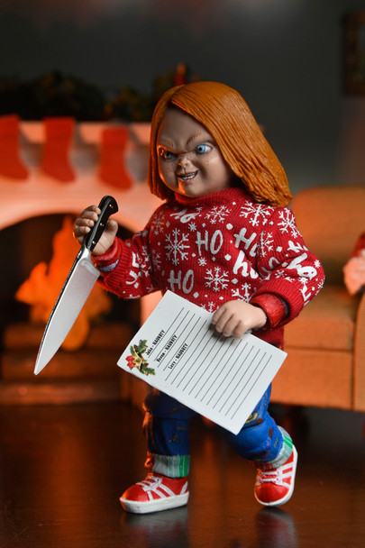 [PRE-ORDER] NECA Chucky TV Series Ultimate Chucky Holiday Edition 7-Inch Scale Action Figure