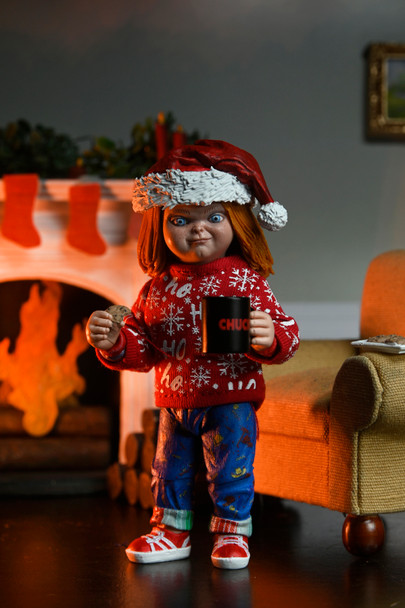 [PRE-ORDER] NECA Chucky TV Series Ultimate Chucky Holiday Edition 7-Inch Scale Action Figure