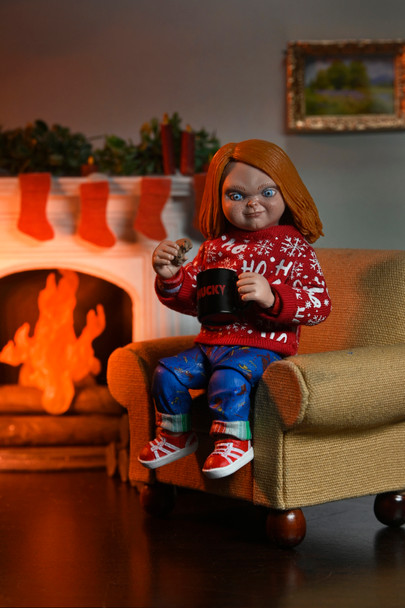 [PRE-ORDER] NECA Chucky TV Series Ultimate Chucky Holiday Edition 7-Inch Scale Action Figure