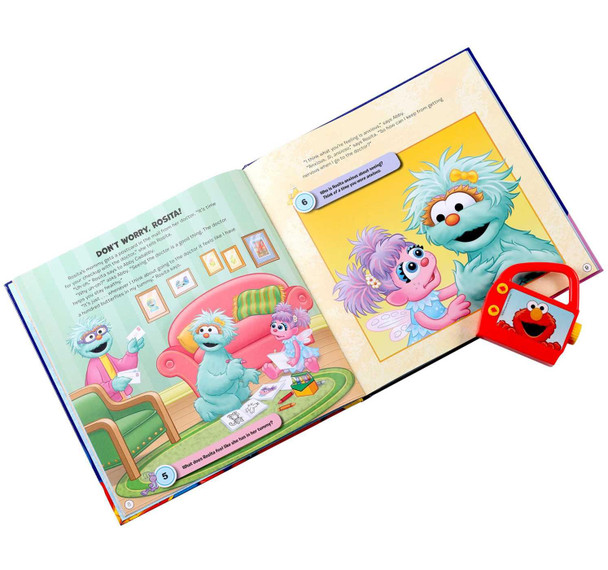 Sesame Street Friends to Count On! Storybook & CarryAlong Projector (Hardcover)