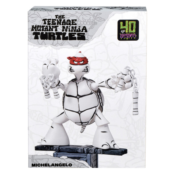 Teenage Mutant Ninja Turtles 40th Anniversary Black & White