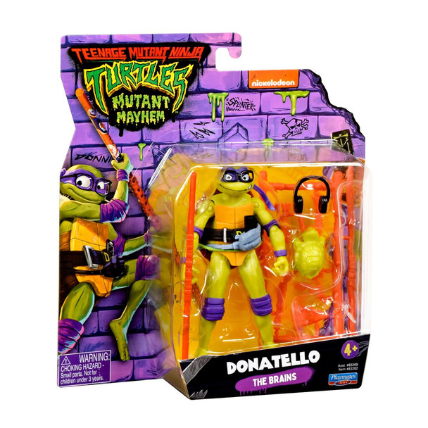 Teenage Mutant Ninja Turtles Mutant Mayhem Movie Turtles Donatello Basic Figure