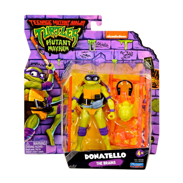 Teenage Mutant Ninja Turtles Mutant Mayhem Movie Turtles Donatello Basic Figure