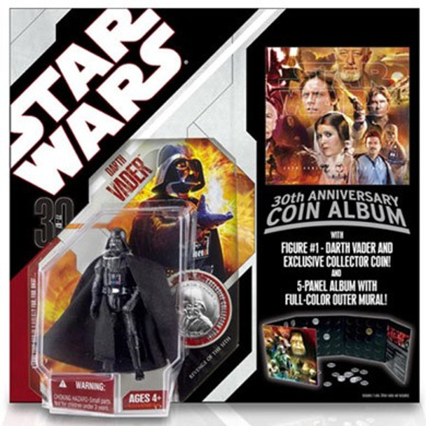 Star Wars 30th Anniversary Darth Vader with Coin Album