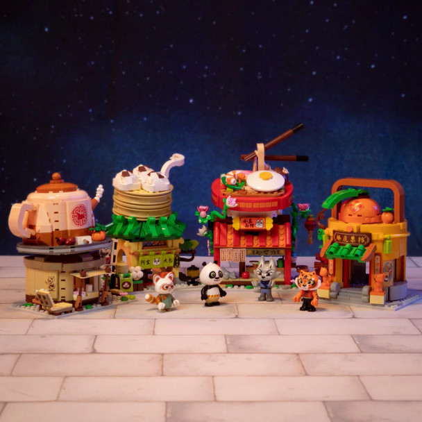 Pantasy Kung Fu Panda Mini Street View - Po's Dumpling Shop