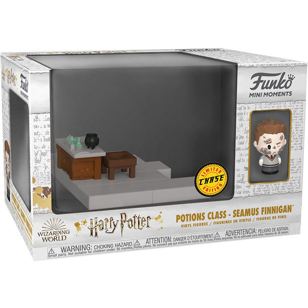 Funko Harry Potter Seamus Finnigan Mini Moments CHASE Mini-Figure Diorama Playset