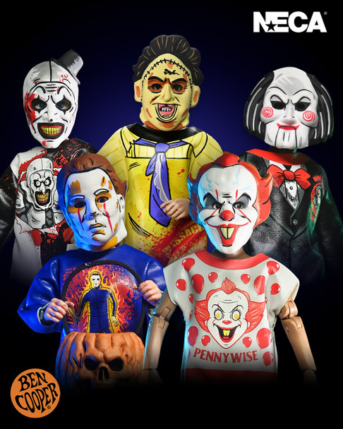 [PRE-ORDER] NECA Ben Cooper Costume Kids Collection Wave 9 – Set of 5 Clothed Action Figures