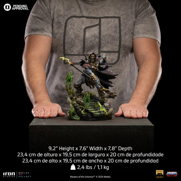 Iron Studios Masters Of The Universe Skeletor Unleashed Art 1/10 Scale Statue