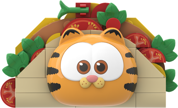 Pantasy Garfield Fridge Magnet Series – Taco