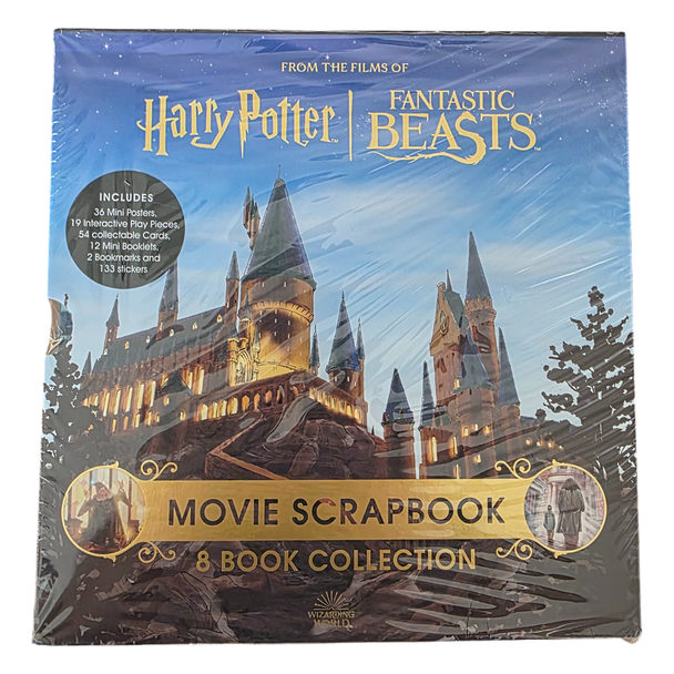 Harry Potter / Fantastic Beasts Movie Scrapbook 8-Book Collection