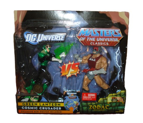 DC Universe vs Master of the Universe Green Lantern vs. Zodac 2-Pack Figures