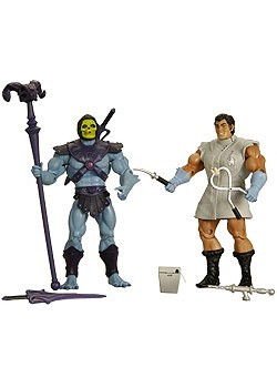 Masters Of The Universe Classics 2010 SDCC Mo-Larr vs Skeletor Figures