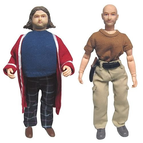 Lost Hurley Reyes and John Locke 8-Inch Action Figures