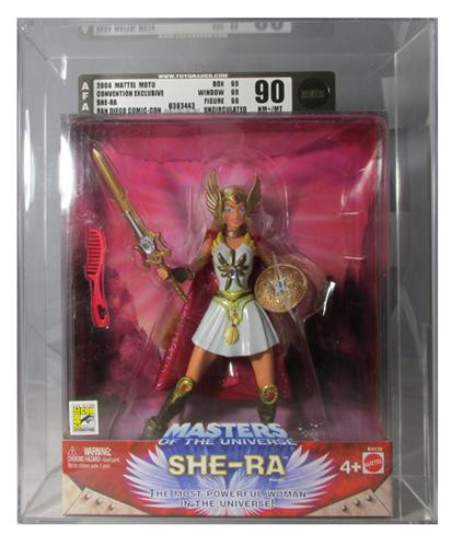 Masters Of The Universe Comic Con Exclusive She-Ra AFA Graded 90U