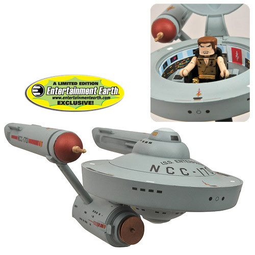 Star Trek EE Entertainment Earth Mirror Mirror Minimates Enterprise Vehicle