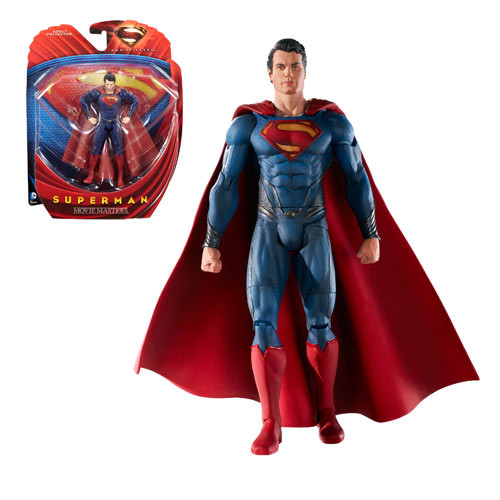 Superman Man of Steel Movie Masters Superman Action Figure