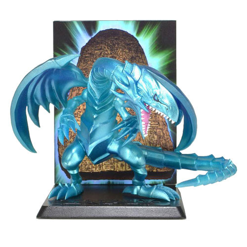 Yu-Gi-Oh Blue Eyes White Dragon Mini-Figure with Deluxe Display