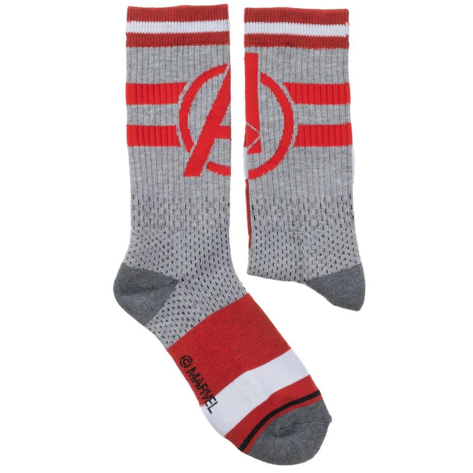 Avengers Mesh Athletic Crew Socks - Buy at Not Just Toyz