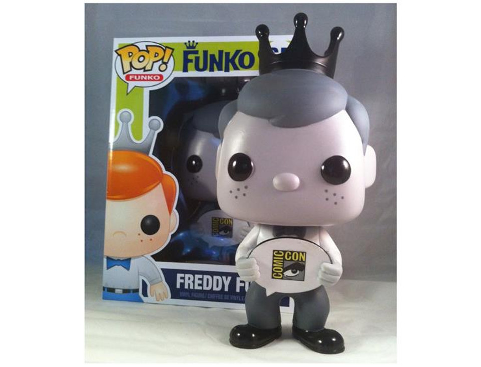 Freddy Funko 9-inch Pop Vinyl Black & White SDCC 2013 Exclusive