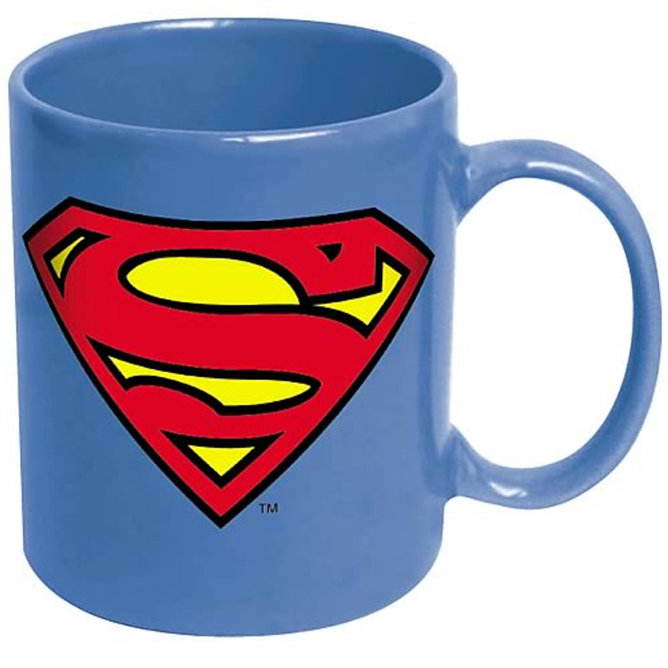 Superman Logo Blue Coffee Mug