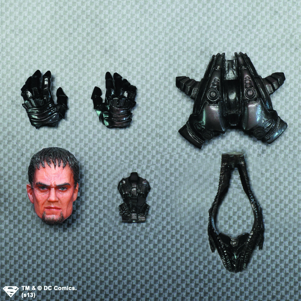 Superman Man of Steel General Zod Play Arts Kai Figure