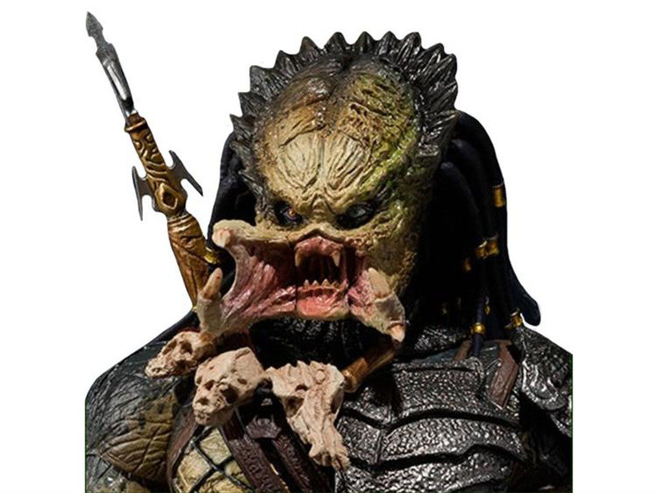 Alien vs. Predator Wolf Predator SH MonsterArts Die-Cast Metal Action Figure