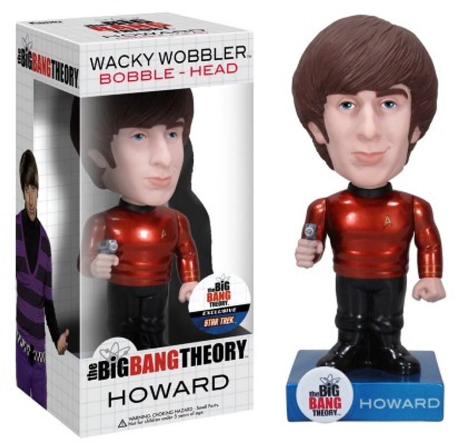 Star Trek Big Bang Theory Howard Bobble Head - Chase Version
