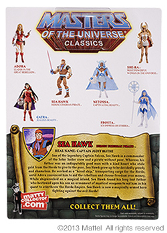 Masters Of The Universe Classics Sea Hawk Figure