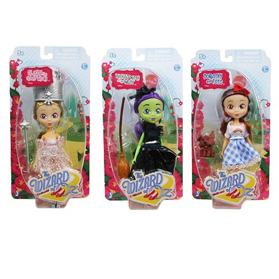 Wizard of Oz Character Dolls with Accessory - Set of 3