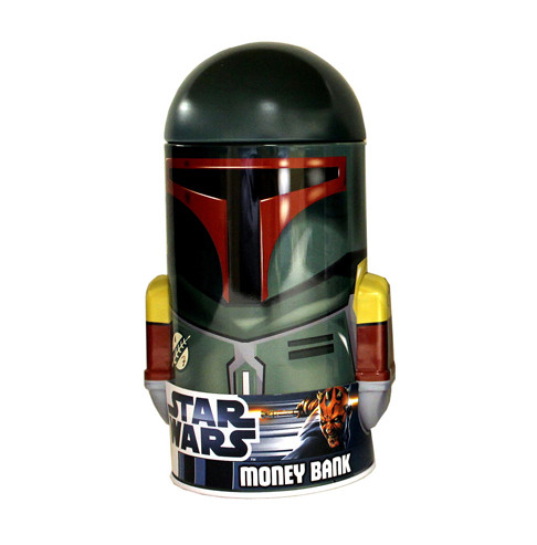 Star Wars Bobba Fett Coin Bank