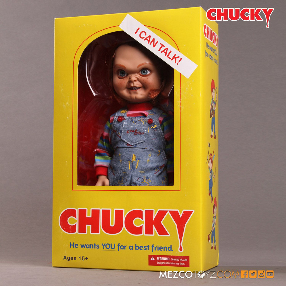 Child's Play Sneering Chucky 15-Inch Talking Doll Child's Play Sneering Chucky 15-Inch Talking Doll