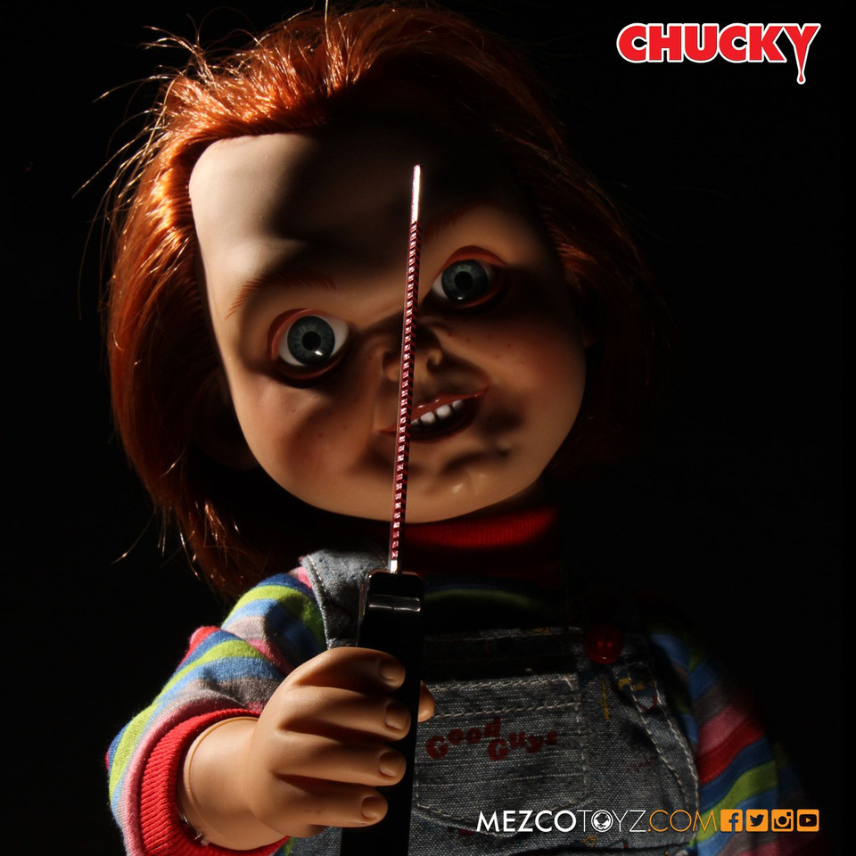 Child's Play Sneering Chucky 15-Inch Talking Doll Child's Play Sneering Chucky 15-Inch Talking Doll